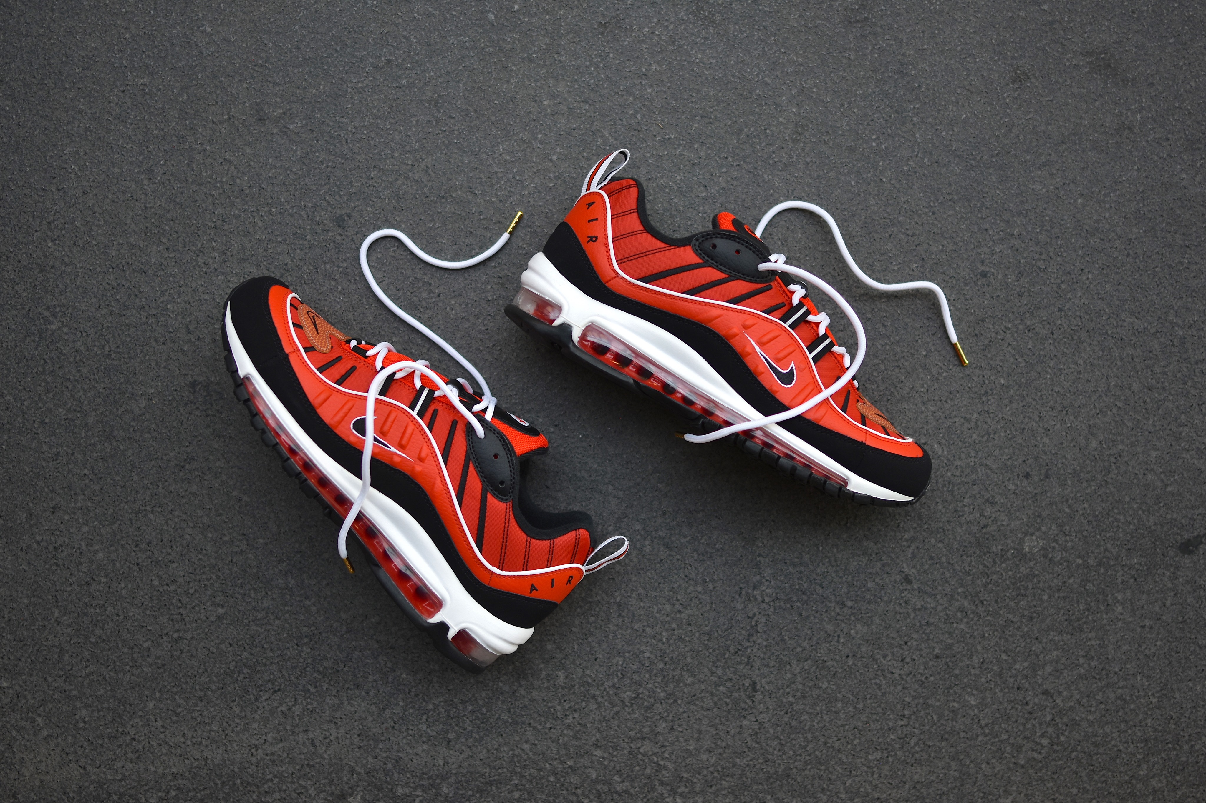 Air max 98 habanero red black best sale